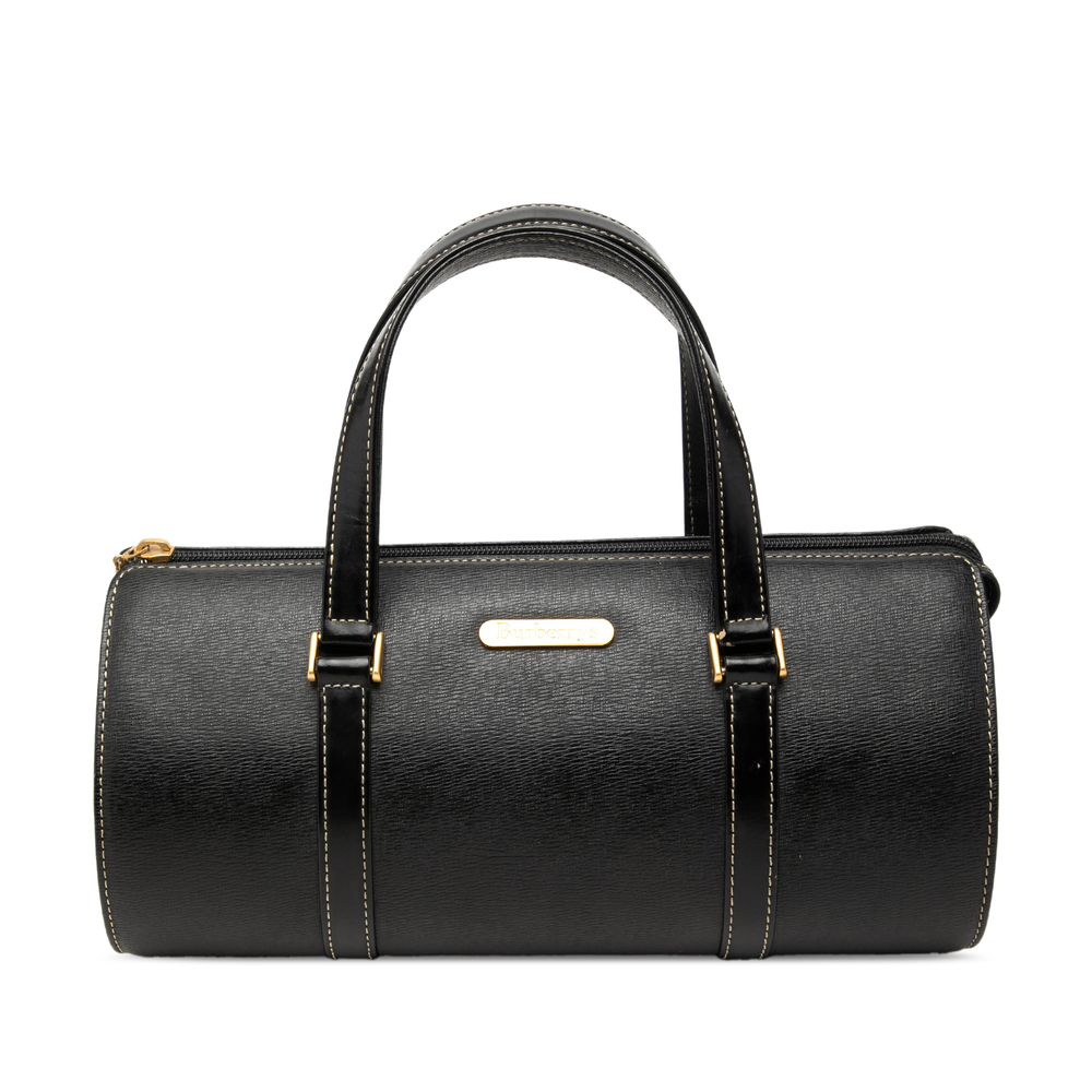 Pre-Loved Burberry Leather Handbag